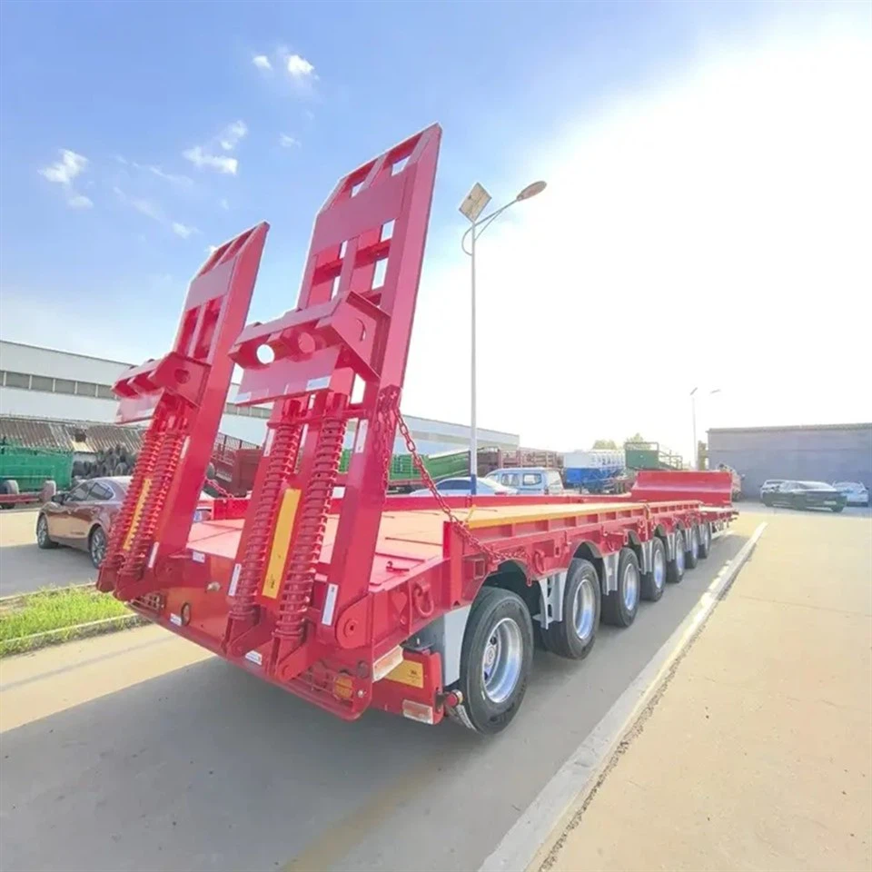 Hydraulic Ladder Low Bed Trailers