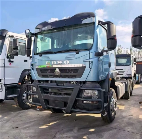 New Batch Of HOWO TX 6x4 Tractor Heads Ready For Shipment To Overseas Markets