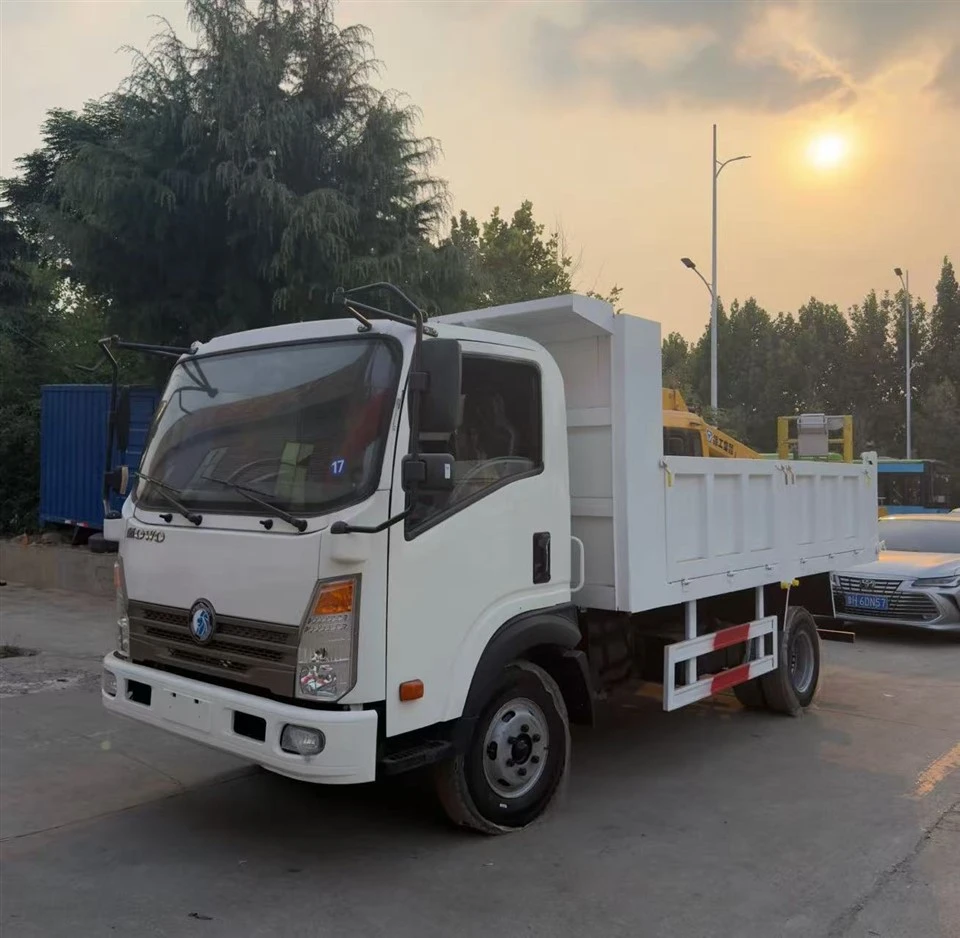 White Light Dump Truck